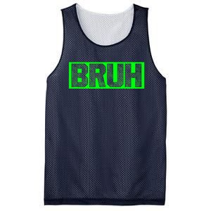 Bruh Gamer Slang Meme Design Funny Saying Bruh Gamers Mesh Reversible Basketball Jersey Tank