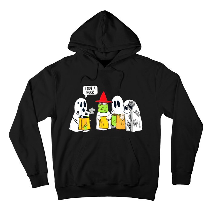 Boo Ghost Scary I Got A Rock Funny Halloween Hoodie