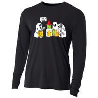 Boo Ghost Scary I Got A Rock Funny Halloween Cooling Performance Long Sleeve Crew