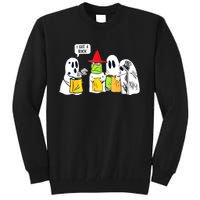 Boo Ghost Scary I Got A Rock Funny Halloween Tall Sweatshirt