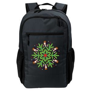 Beagle Gift Snowflake Beagle Christmas Gift Daily Commute Backpack