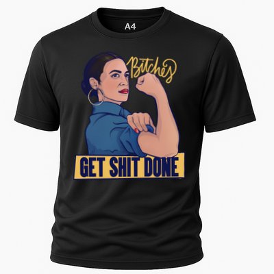 Bitches Get Shit Done Aoc Alexandria Ocasio Cortez Gift Performance Shirt