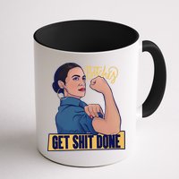 Bitches Get Shit Done Aoc Alexandria Ocasio Cortez Gift Mug
