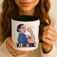 Bitches Get Shit Done Aoc Alexandria Ocasio Cortez Gift Mug