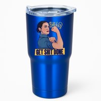 Bitches Get Shit Done Aoc Alexandria Ocasio Cortez Gift Tumbler