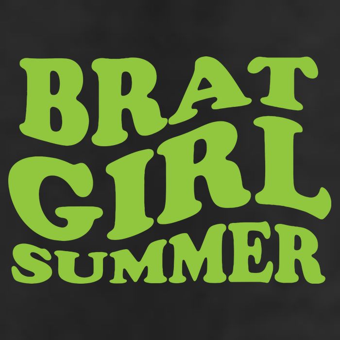 Brat Girl Summer Cute Retro Summer 7 Panel Mesh Trucker Snapback Hat