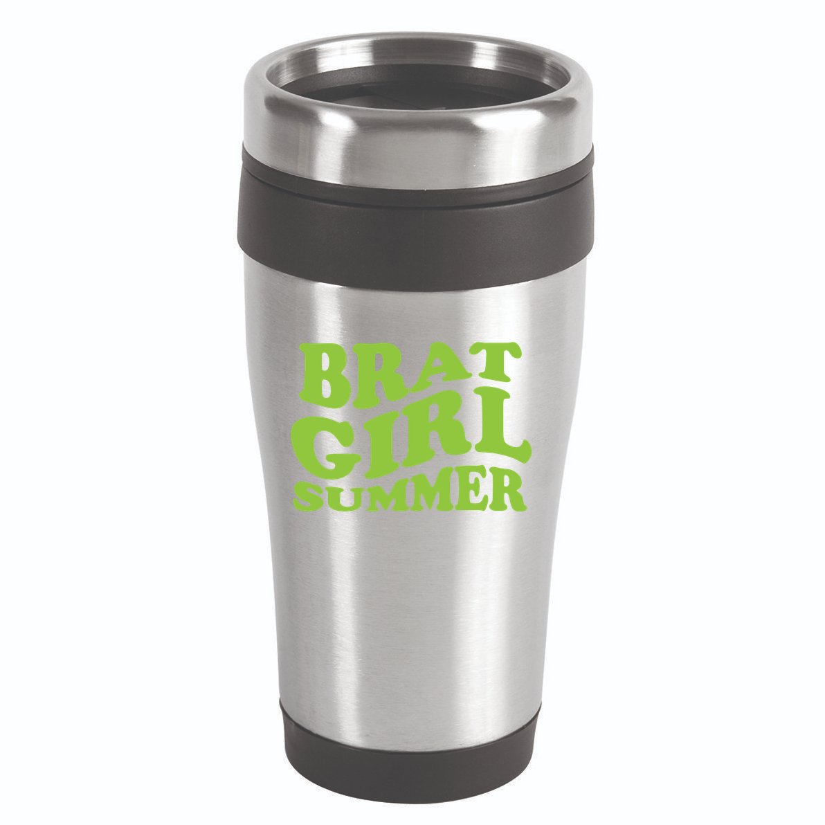 Brat Girl Summer Cute Retro Summer 16oz Travel Tumbler