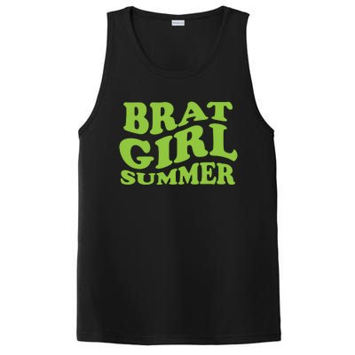 Brat Girl Summer Cute Retro Summer PosiCharge Competitor Tank