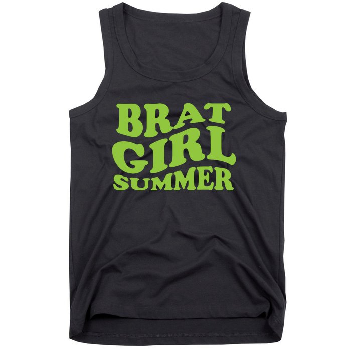 Brat Girl Summer Cute Retro Summer Tank Top