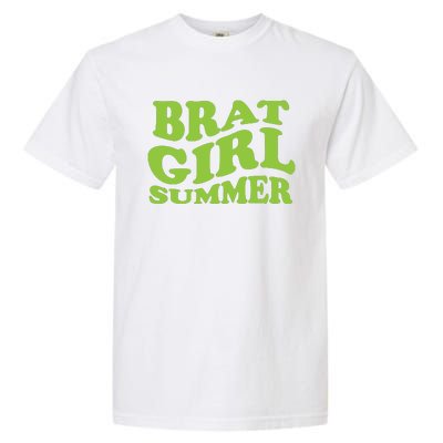 Brat Girl Summer Cute Retro Summer Garment-Dyed Heavyweight T-Shirt