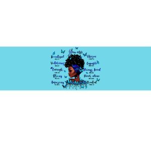 Black God Says I Am Afro Christian Religious Gift Funny Gift Bumper Sticker