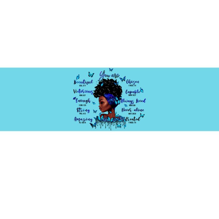 Black God Says I Am Afro Christian Religious Gift Funny Gift Bumper Sticker