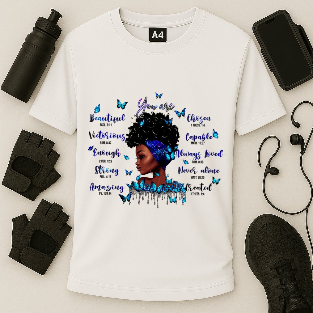 Black God Says I Am Afro Christian Religious Gift Funny Gift Cooling Performance Crew T-Shirt