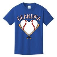 Baseball Grandma Sports Player Lover Coach Graphic Great Gift Kids T-Shirt