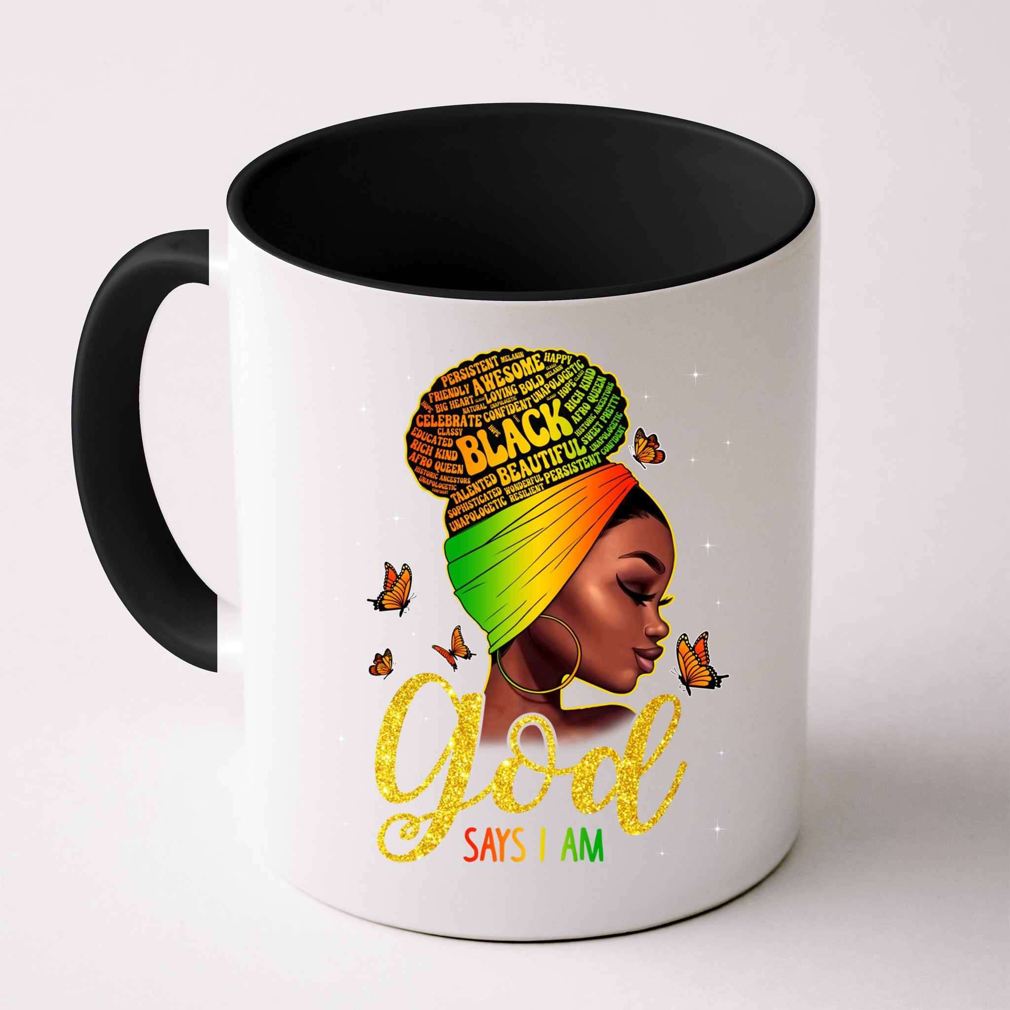Black God Says I Am Juneteenth Black History Month Blm Gift Mug