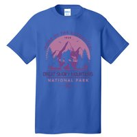 Bigfoot Great Smoky Mountain Wilderness Sasquatch Gift Tall T-Shirt