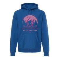 Bigfoot Great Smoky Mountain Wilderness Sasquatch Gift Premium Hoodie