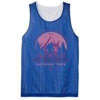 Bigfoot Great Smoky Mountain Wilderness Sasquatch Gift Mesh Reversible Basketball Jersey Tank