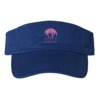 Bigfoot Great Smoky Mountain Wilderness Sasquatch Gift Valucap Bio-Washed Visor