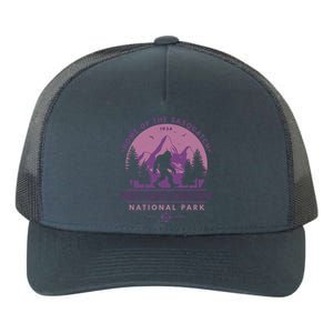 Bigfoot Great Smoky Mountain Wilderness Sasquatch Gift Yupoong Adult 5-Panel Trucker Hat