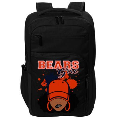 Bears Girl Sports Fan Team Spirit Impact Tech Backpack