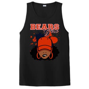 Bears Girl Sports Fan Team Spirit PosiCharge Competitor Tank