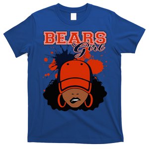 Bears Girl Sports Fan Team Spirit T-Shirt