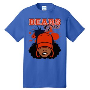 Bears Girl Sports Fan Team Spirit Tall T-Shirt