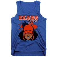 Bears Girl Sports Fan Team Spirit Tank Top