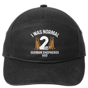 Best German Shepherd Art Women Dog Lover German Shepherd 7-Panel Snapback Hat