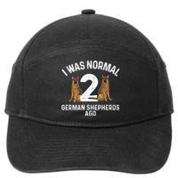 Best German Shepherd Art Women Dog Lover German Shepherd 7-Panel Snapback Hat