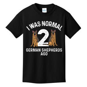 Best German Shepherd Art Women Dog Lover German Shepherd Kids T-Shirt