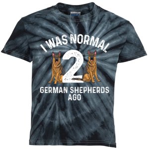 Best German Shepherd Art Women Dog Lover German Shepherd Kids Tie-Dye T-Shirt