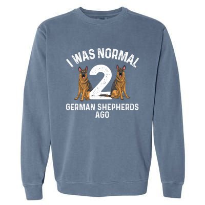 Best German Shepherd Art Women Dog Lover German Shepherd Garment-Dyed Sweatshirt