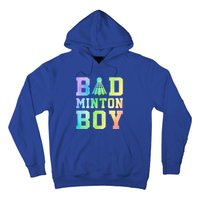 Badminton Graphic Shuttlecock Badminton Player Sport Cool Gift Hoodie