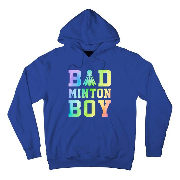 Badminton Graphic Shuttlecock Badminton Player Sport Cool Gift Tall Hoodie