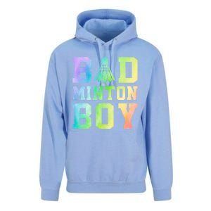 Badminton Graphic Shuttlecock Badminton Player Sport Cool Gift Unisex Surf Hoodie