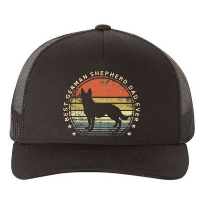 Best German Shepherd Dad Ever Daddy Gifts Dog Lover Owner Yupoong Adult 5-Panel Trucker Hat