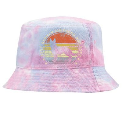 Best German Shepherd Dad Ever Daddy Gifts Dog Lover Owner Tie-Dyed Bucket Hat