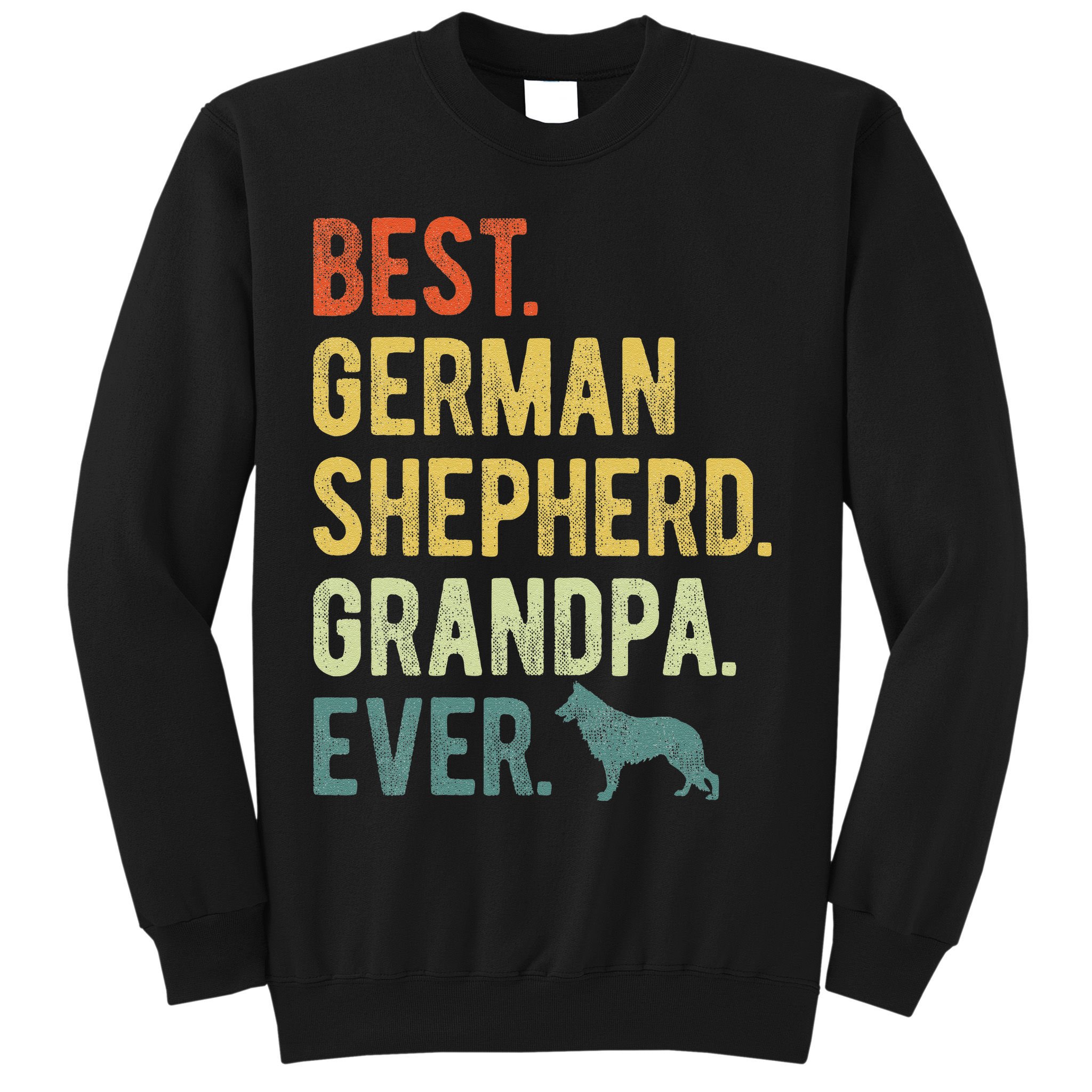 Best German Shepherd Grandpa Ever Dog Lovers Fathers Day Sweatshirt