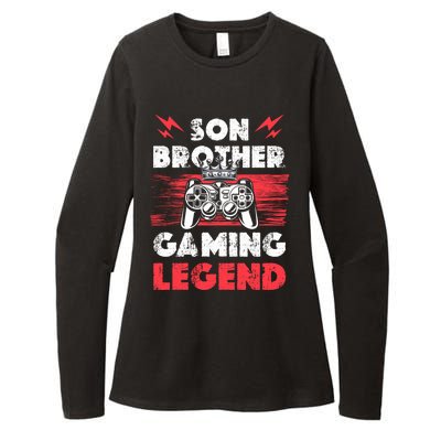 Brother Gaming Son Brother Gaming Legend Gaming Brothers Gift Womens CVC Long Sleeve Shirt