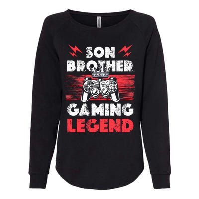 Brother Gaming Son Brother Gaming Legend Gaming Brothers Gift Womens California Wash Sweatshirt