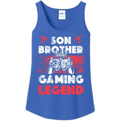 Brother Gaming Son Brother Gaming Legend Gaming Brothers Gift Ladies Essential Tank