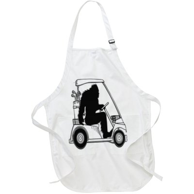 Bigfoot Golf Tee Sasquatch Driving Golf Apron