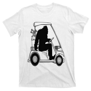 Bigfoot Golf Tee Sasquatch Driving Golf T-Shirt