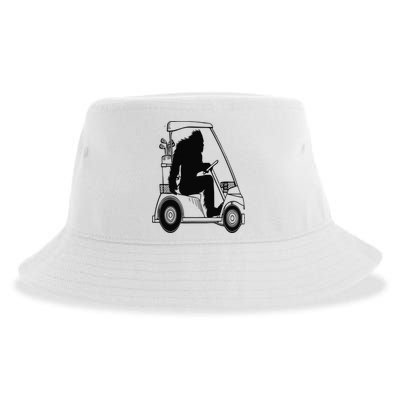 Bigfoot Golf Tee Sasquatch Driving Golf Sustainable Bucket Hat