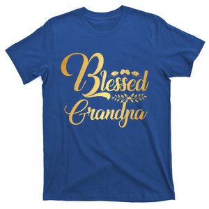 Blessed Grandpa Thanksgiving Great Gift T-Shirt