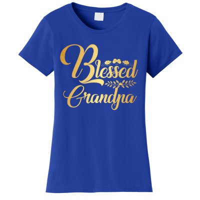 Blessed Grandpa Thanksgiving Great Gift Women's T-Shirt