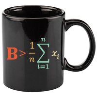 Be Greater Than Average Funny Math Teacher Nerd 11oz C Handle Ceramic Mug
