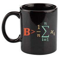 Be Greater Than Average Funny Math Teacher Nerd 11oz C Handle Ceramic Mug